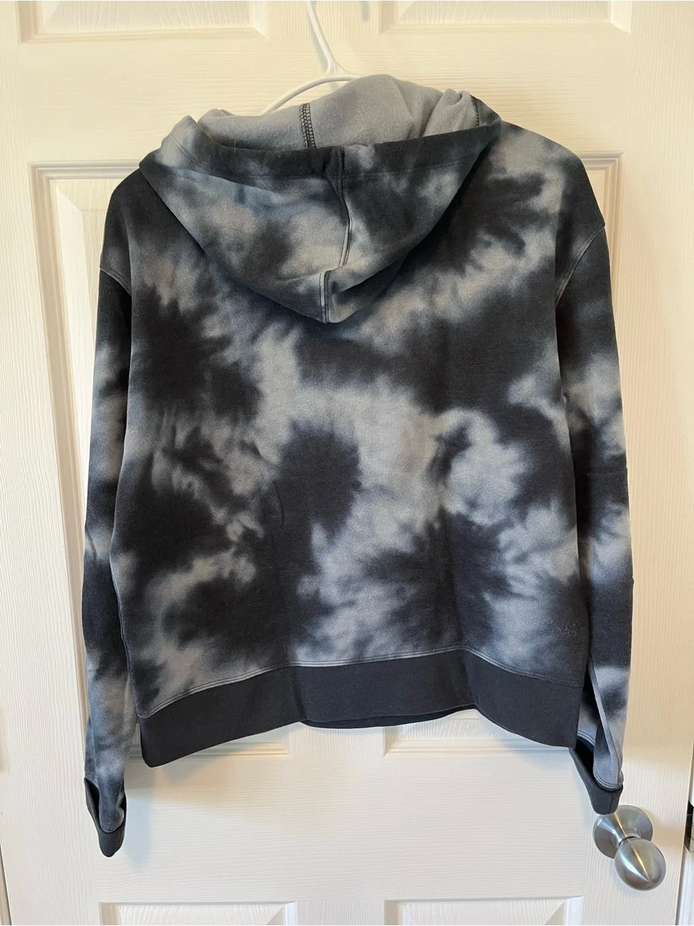 Women’s Champion Tie-Dye Hoodie in Black and Grey -M - Picture 5 of 5